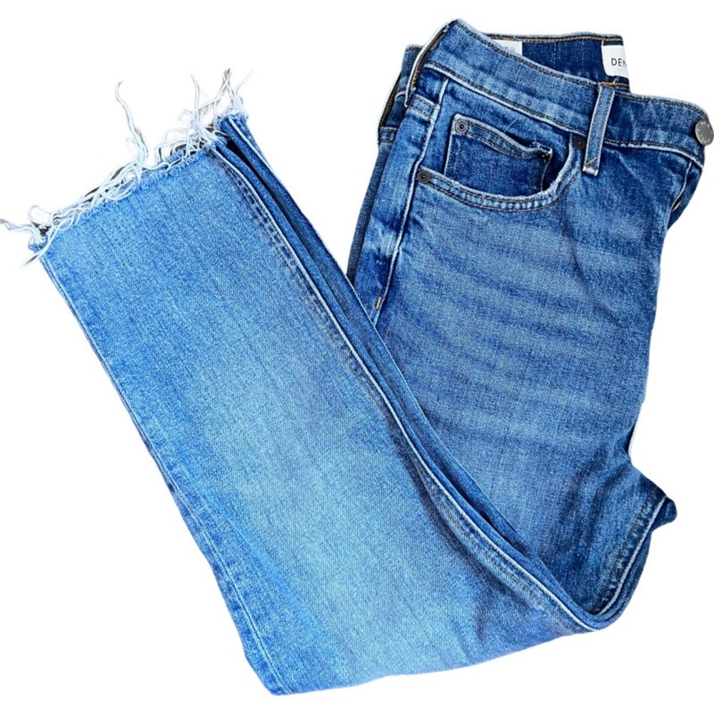 Denim forum yoko high rise slim jeans